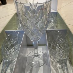 Galway Crystal Renmore Goblet Set of 6