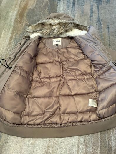 Khujo Hambourg Parka Coat 14-16UK Like New