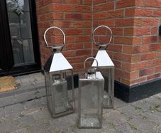 Outdoor lanterns x 3