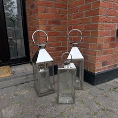 Outdoor lanterns x 3