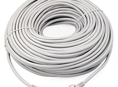 30 Metre RJ45 Cat 5E Patch Cords - Grey