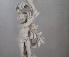 New candle holder Cherub in box