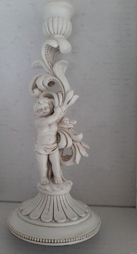 New candle holder Cherub in box