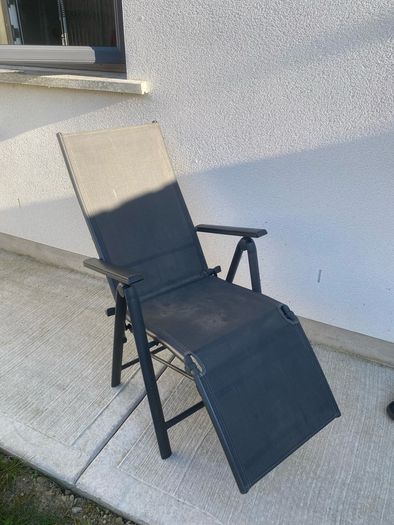 Garden patio chair reclining
