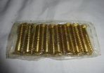 Polished 1inch Brass Screws x 16 for Sale