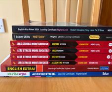 Collection of LC HL revision books.