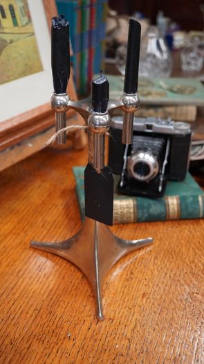 1960s BMF Nagel Style Modular Sculptural Candle Holder