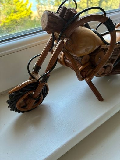 Handcrafted Harley Style Timber Bike