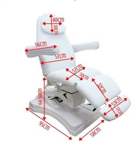 Electric Rotating Cosmetic/Beauty Chair (3 Motors)
