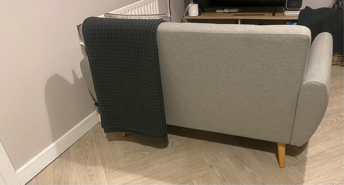 2 Seater Light Grey