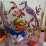 Vintage Set of 1960's Arcoroc Luminarc Exotic Bird Tumblers Image 4