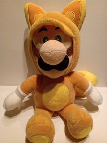 Super Mario 3d Land Luigi Tanooki Plush 2012