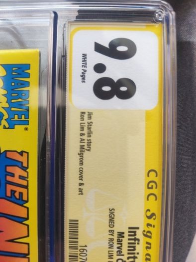 CGC Signature Series 9.8