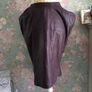 Burger et Mikkelsen leather midi skirt, uk 12 Image 3