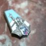 Vintage Old Chamonix Mont Blanc Ski Resort Badge Pin Very nice Image 3