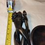 Vintage African carved wood Image 7