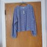 River Ireland  Light Blue Long Sleeved  Top. S. M - 3- 14.  B.N.W.T Image 2