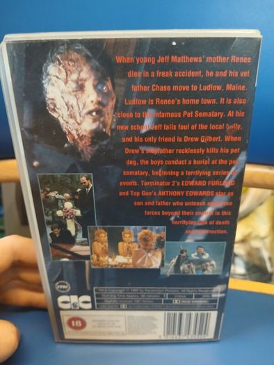 Pet Semetary Two VHS