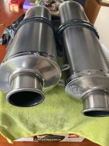Ducati 916 748 996 998 Arrow Titanium  Exhaust Silencers