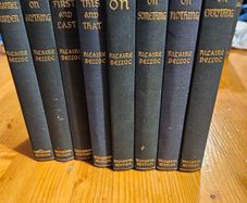 Hilaire Belloc Minerva Edition Of 8 First Edition 1929/30 Hardback In Good Condition. See Photos For Same.
