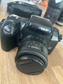 Pentax Z-1p. Autofocus 35mm SLR with lenses, Pentax AF500FTZ flash and accessories