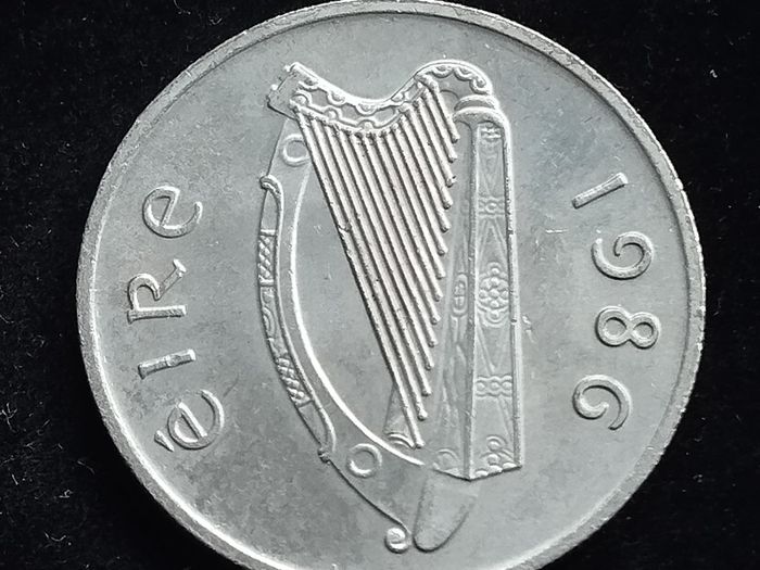 Ireland - 1986 - 5 Pence  - Bull - High Grade - KM.22 - [2018]