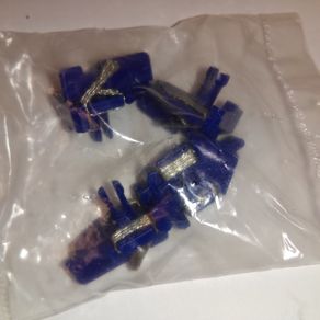 (NEW) Scalextric C8145 Short Stem Guide Blades x4 (blue)