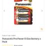 Duracell Panasonic Energizer New batteries D Image 2