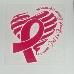 DIY iron on vinyl transfer