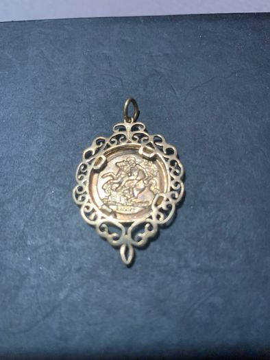 King George Gold Pendant