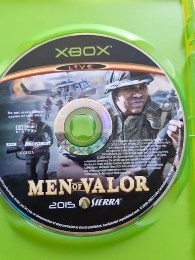 Men of Valor  Xbox Original games Original