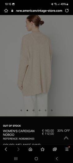 Ladies American Vintage Cardigan