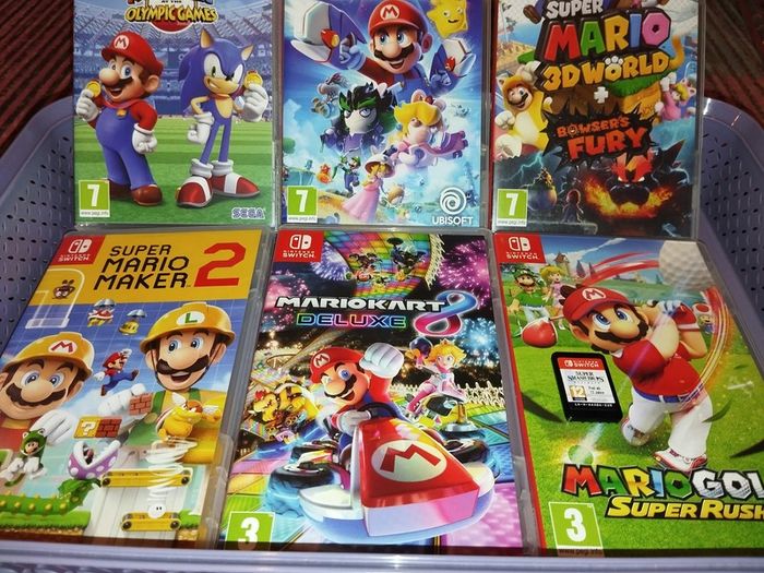 Nintendo Switch Games  Mario Collection