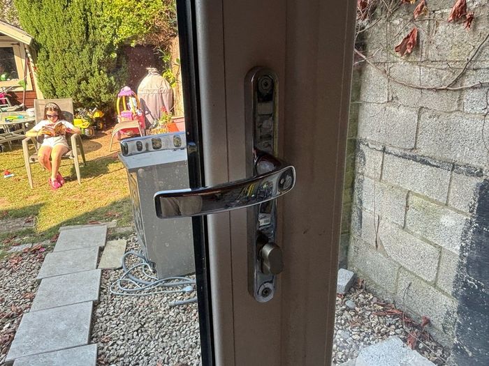 French Doors with side panel