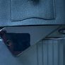 Coach Pebbled Black Leather Phone Wristlet Wallet Image 8