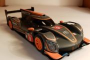 Scalextric Ginetta G60-LT-P1 #9 Slot Car (Le Mans 24hr endurance touring)