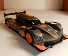 Scalextric Ginetta G60-LT-P1 #9 Slot Car (Le Mans 24hr endurance touring)