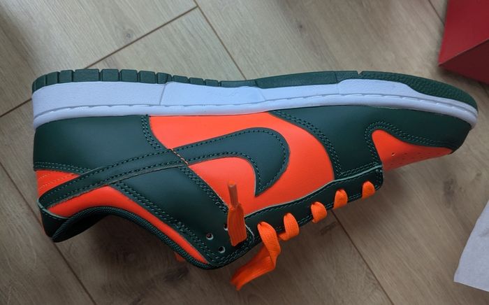 NIKE Dunk Low Retro Gorge Green MIAMI Size UK 9