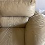 Leather sofa grey Image 6