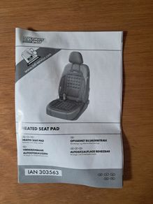 Ultimate Speed-Heated Seat Cover