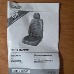 Ultimate Speed-Heated Seat Cover