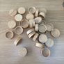 Bamboo spice jar lids - never been used - 32 Image 2
