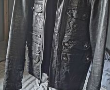 All saints leather jacket