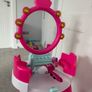 Make up station, table and chair, vanity set, girl Image 2