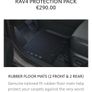 Genuine Toyota Rav 4 rubber Car mats Image 2