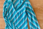 Turquoise blouse