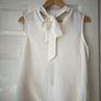COAST   Ivory Sleeveless Blouse/Top     Size 14    New with tags Image 2