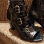 Black ankle sandals , size 40 Image 5