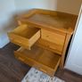 Solid oak changing table Image 4