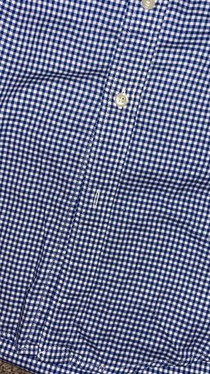 Polo Ralph Lauren Kids  Long Sleeve Striped Shirt Kids 14 16 Blue Stripe